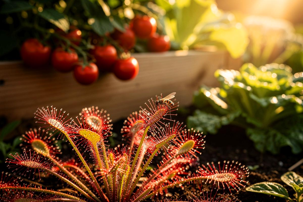 Dlaczego coraz więcej ludzi sadza rosiczki w warzywniakach, ogrodnicy tłumaczą zaskakujący trend